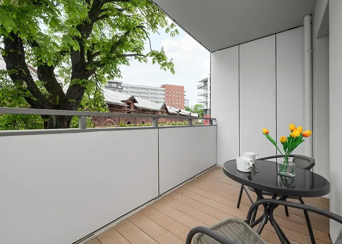 Apartment Mieszczanska Modern With Balcony & Free Parking By Renters