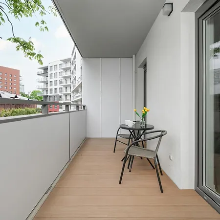 شقة Mieszczanska Modern With Balcony & Free Parking By Renters *